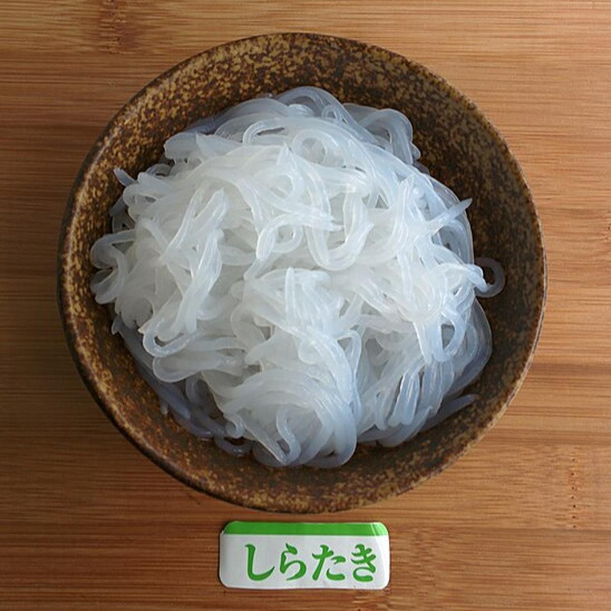 Ilustrasi Mie Shirataki