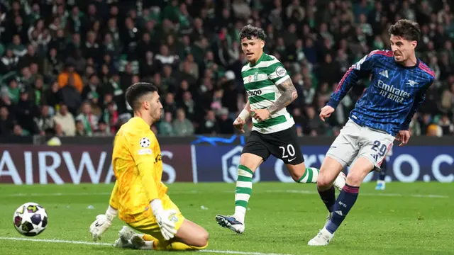 Foto: Gol Semata Wayang Kai Havertz Bawa Arsenal Menang Dramatis Atas Sporting CP di Liga Champions