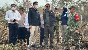 Operasi Udara dan Darat Demi Padamkan Kebakaran Hutan