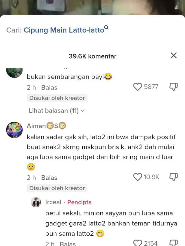 Lupa Sama Gadget Karena Main Latto-Latto, Ekspresi Bocah Ini Bikin Gemas