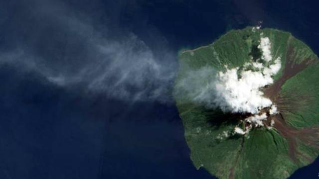 Pulau Manam di Papua Nugini