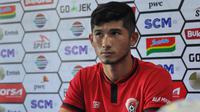 Kevin de Oliveira, putra dari pelatih Kalteng Putra, Gomes de Oliveira, akan beraksi menghadapi Arema di leg pertama semifinal Piala Presiden 2019, Selasa (2/4/2019). (Bola.com/Iwan Setiawan