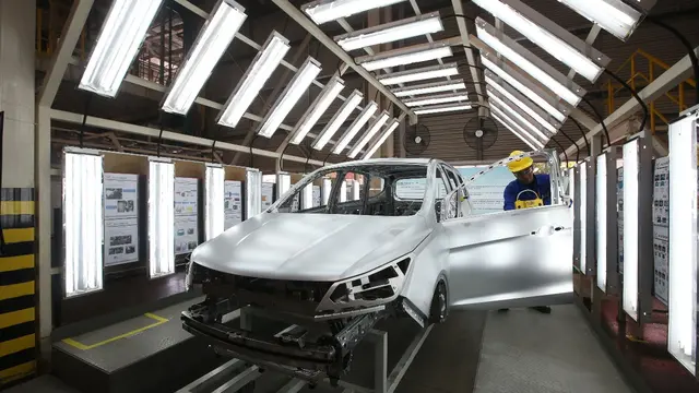 Pabrik Wuling Motors di Cikarang