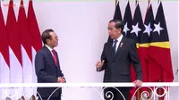 Jokowi Harap Kunjungan PM Taur Matan Ruak Bisa Perkuat Kerjasama Ekonomi RI-Timor Leste