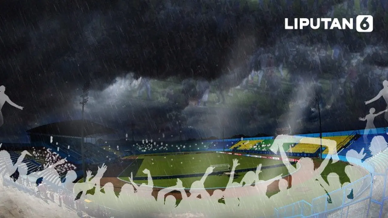 Banner Infografis Tragedi Arema di Stadion Kanjuruhan Malang. (Liputan6.com/Abdillah)