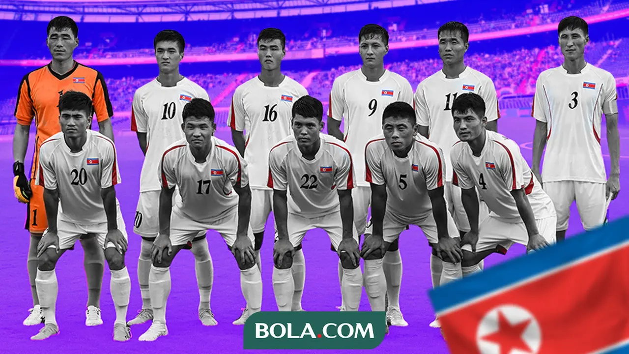 Asian Games - Ilustrasi Timnas Korea Utara U-24