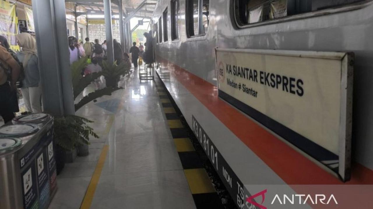 KAI Sumut Catat Lonjakan Penumpang Selama Libur Imlek, Rute Favorit Ludes!