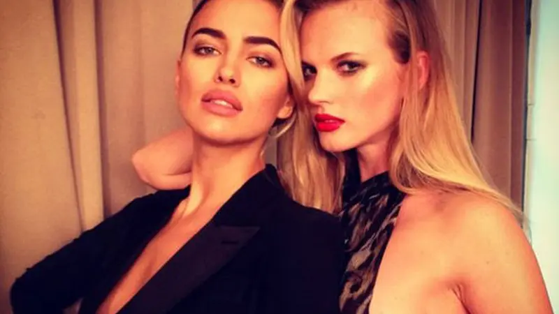 Irina Shayk dan Anne Vyalitsyna