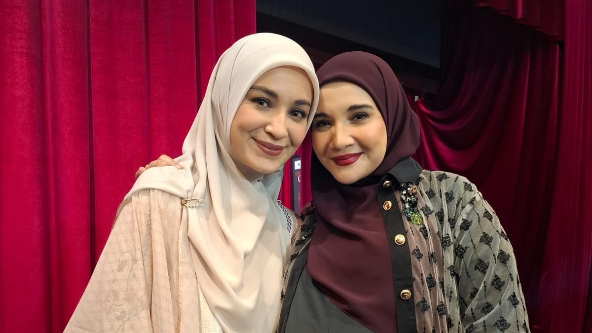Zaskia Sungkar dan Shireen Pamer Koleksi Busana Ramadan 2026, Main Warna Marun Hingga Burgundi