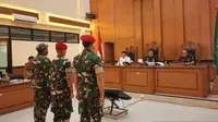 Kasus Pembunuhan Kacab Bank, Tiga Prajurit TNI Jalani Sidang Tuntutan Hari Ini