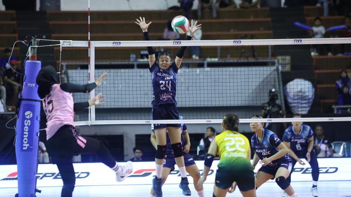 Hasil Final Four Livoli Divisi Utama 2025: Petrokimia Gresik Tak Terbendung, Bungkam Rajawali O2C