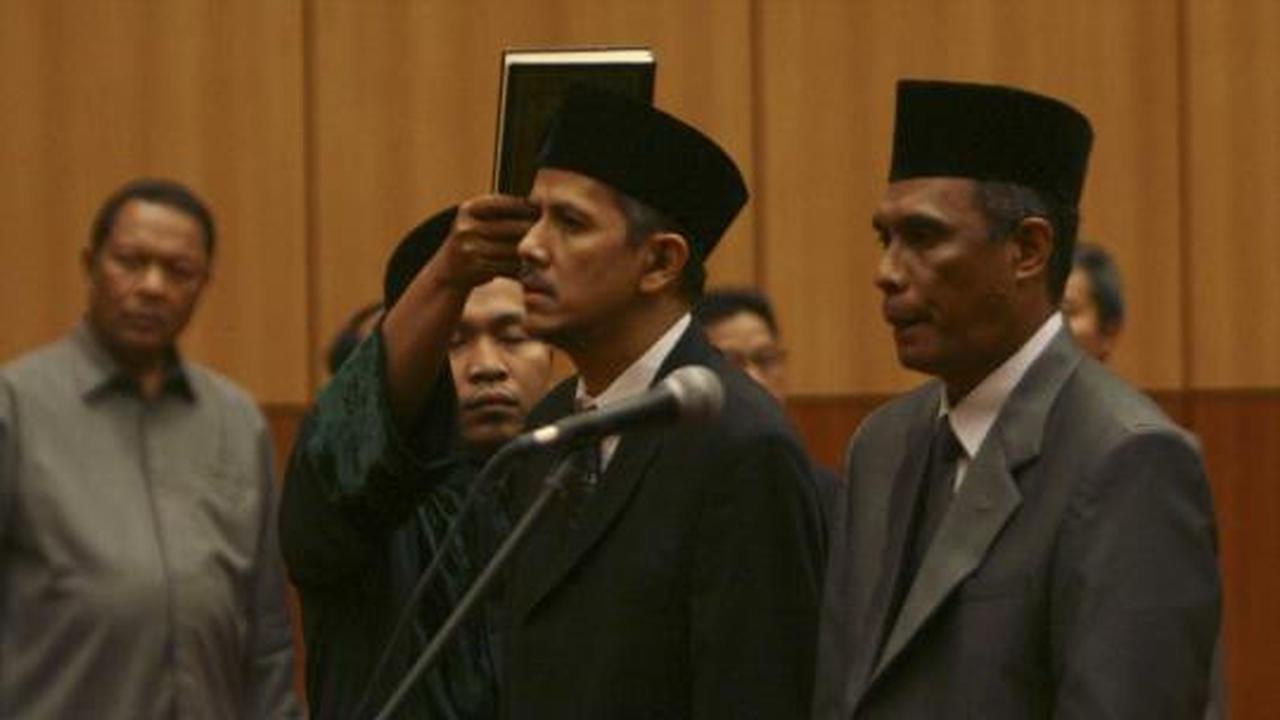 Anggito Abimanyu resmi jadi Dirjen Haji dan Umroh