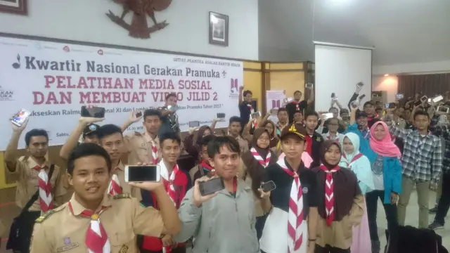 Jawab Harapan Jokowi, Ini yang Dilakukan Pramuka
