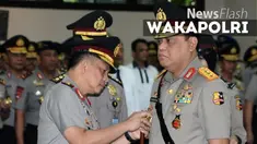 Komjen Pol Syafrudin resmi jabat Wakapolri, berikut alasan Kapolri memilih wakilnya.