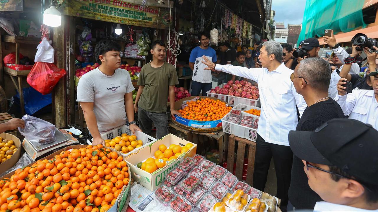 FOTO: Pasca Lebaran,  PKL Ditertibkan di Eks Pasar Bogor
