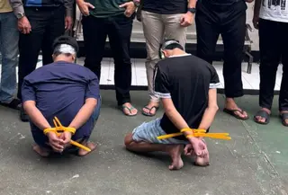 Rio Andika (32) dan Joni Yansyah (23), ditangkap di wilayah Bandung, Jawa Barat. (Foto: Istimewa).