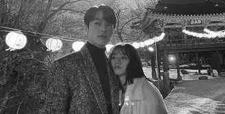 Sejak drama Korea My Roomate is a Gumiho  tayang pada akhir Mei 2021, Lee Hye Ri dan Jang Ki Yong kerap mengunggah foto kebersamaan mereka di lokasi syuting. (Foto: Instagram/juanxkui)