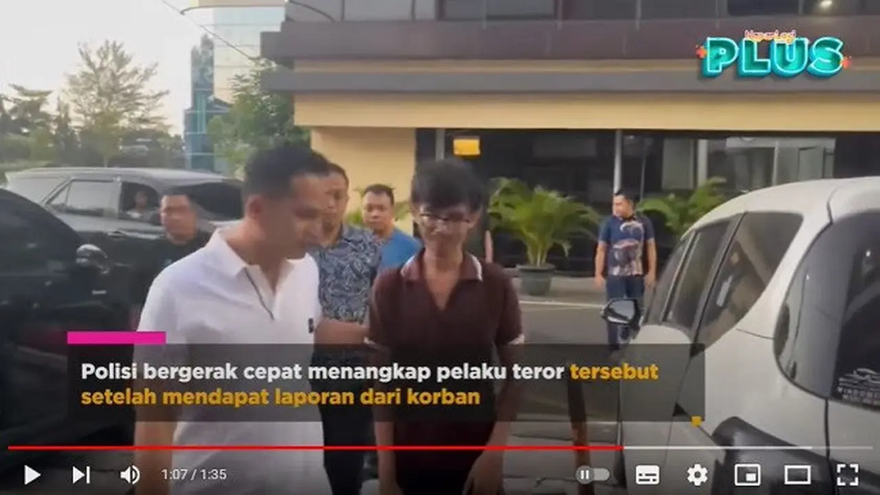 Adi Pradita, terduga pelaku teror pelecehan seksual kepada NRS, wanita asal Surabaya Selatan yang sudah berlangsung selama 10 tahun. (YouTube KapanLagiDotCom)