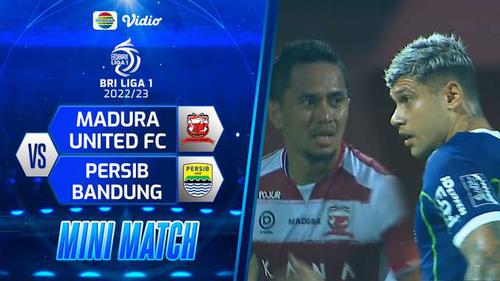 VIDEO: Persib Bandung Raih Kemenangan Tipis atas Madura United di BRI Liga 1