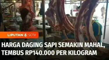 Di antara berbagai bahan pokok yang serba mahal, daging sapi kembali jadi perhatian. Jelang lebaran harga daging sapi lokal merangkak naik.