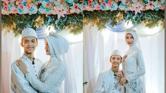 Sosok Viral "Ganteng Doang Jemput Cewe Depan Gang", Kini Lepas Masa Lajang. (Sumber: TikTok/Ridwannss)