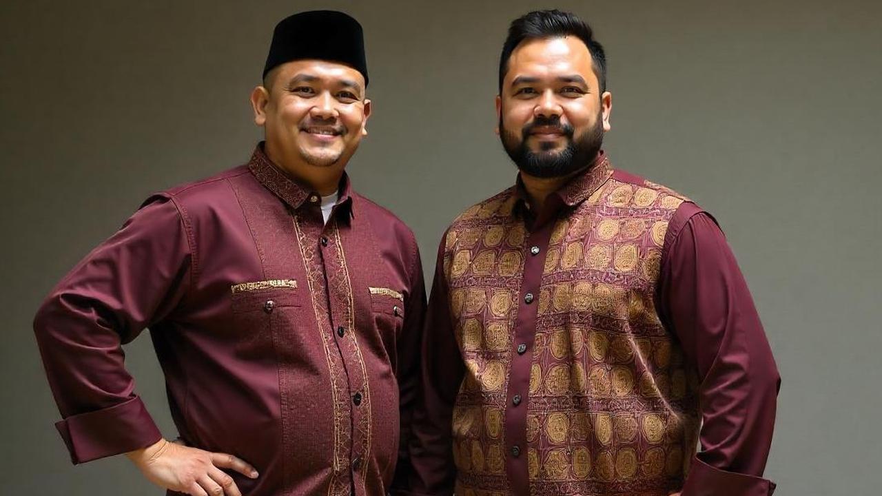 5 Rekomendasi Model Baju Lebaran 2025 untuk Pria Bertubuh Gemuk