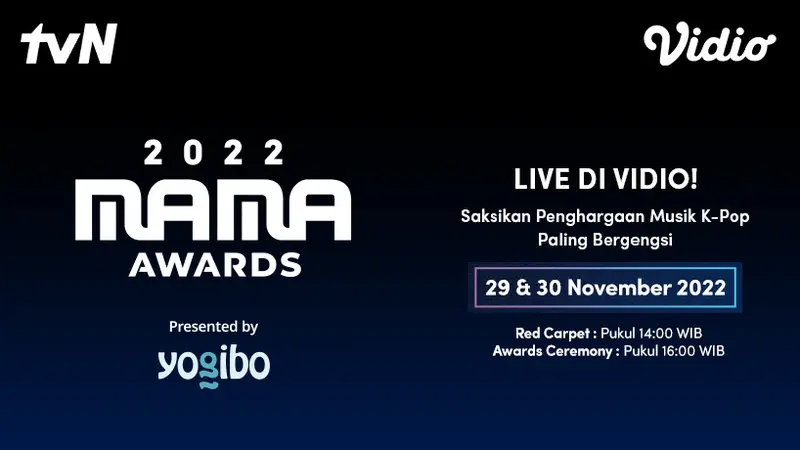 Live Streaming MAMA Awards 2022
