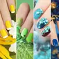 Ilustrasi nail art. (Shutterstock/marigo20)