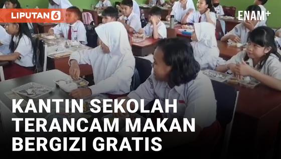 VIDEO: Imbas Makan Bergizi Gratis, Kantin Sekolah Terancam Bangkrut