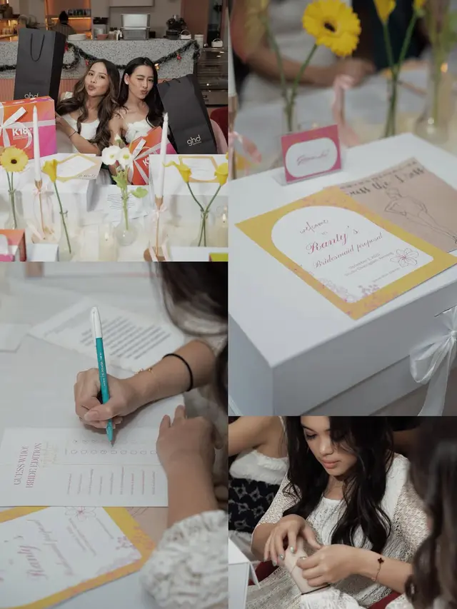 6 Potret Souvenir Bridesmaid Ranty Maria, Hadiah Spesial Jelang Pernikahan