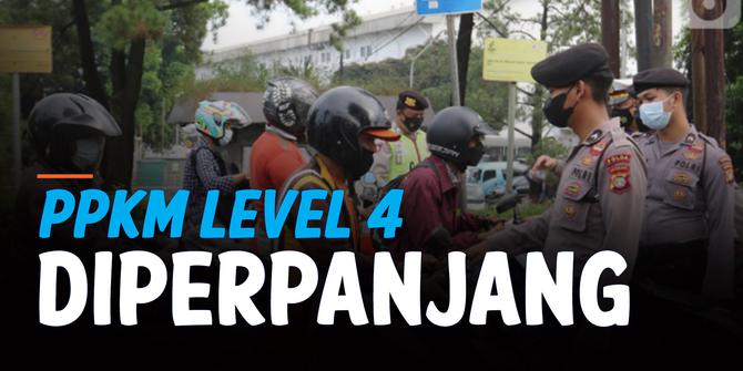 VIDEO: PPKM Level 4 Diperpanjang, STRP Tetap Diperiksa