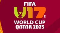 Piala Dunia U-17 - Ilustrasi Logo Piala Dunia U-17 Qatar 2025 (Bola.com/Adreanus Titus)