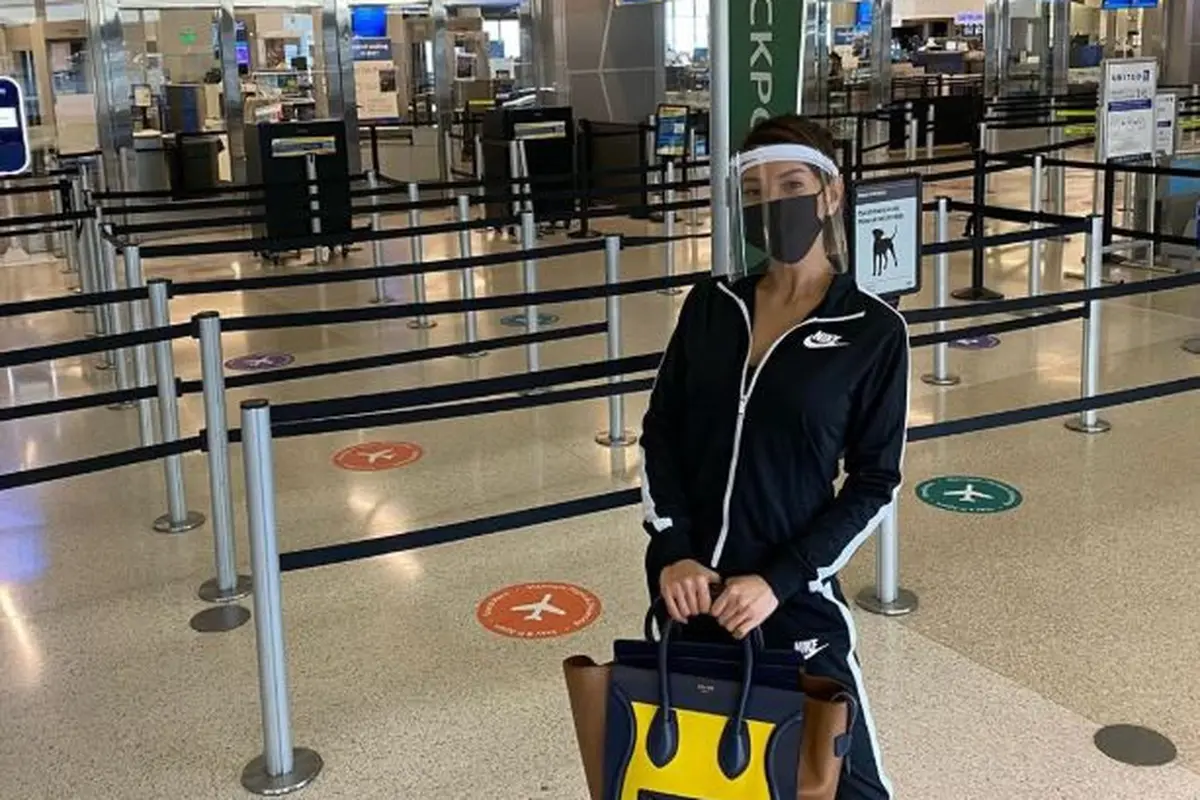 Pengalaman Aneh Farah Quinn Saat Terbang ke Amerika Pertama Kali di Masa Pandemi