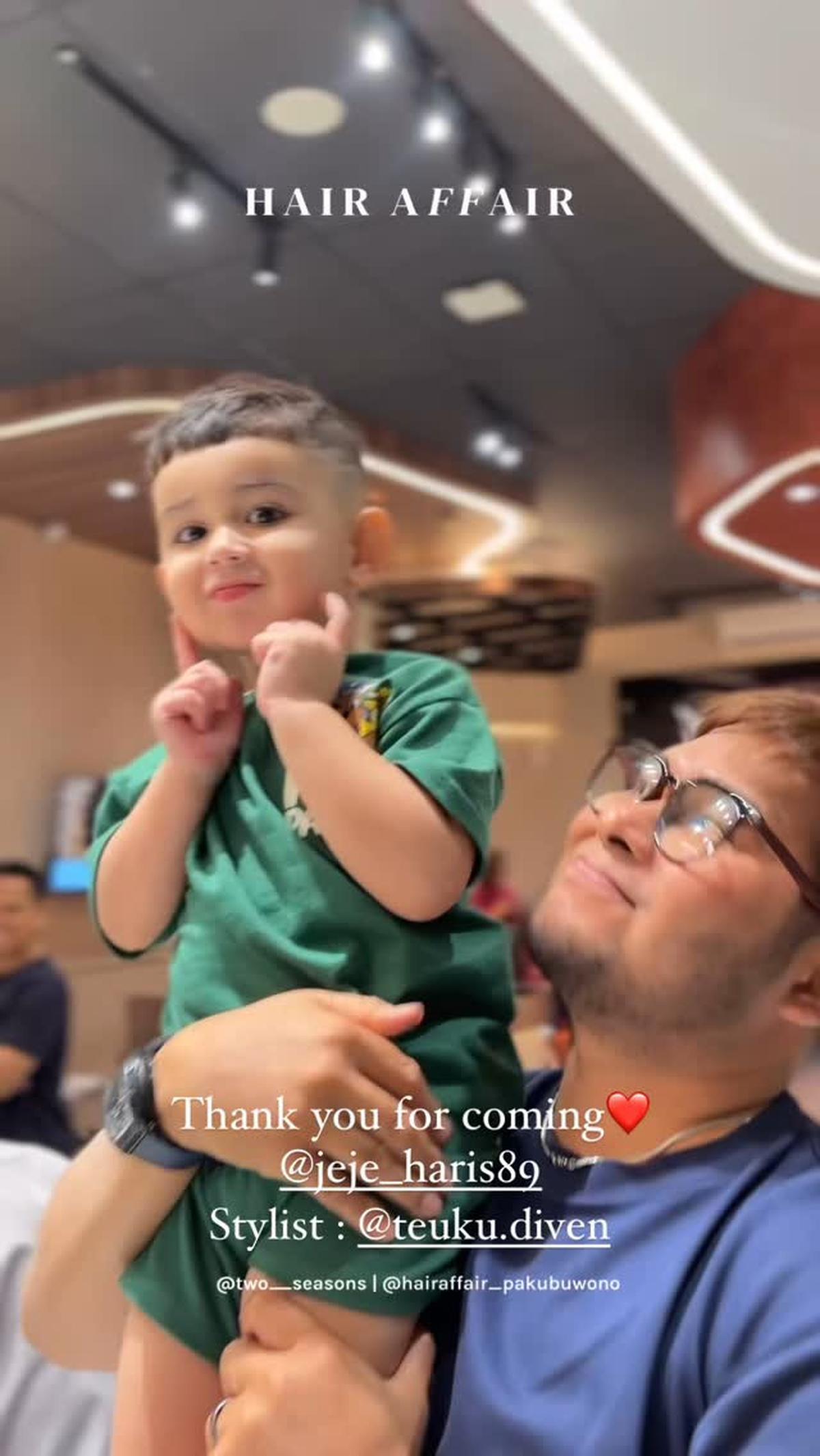 7 Potret Terbaru Kay Anak Haris Faisal dengan Jennifer Dunn yang Makin Ganteng