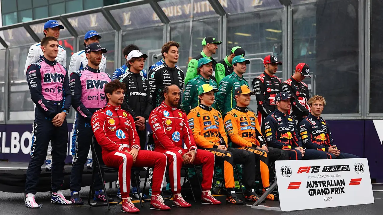 Parade pembalap Formula 1, F1