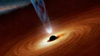 Ilustrasi Black Hole (Foto: NASA).