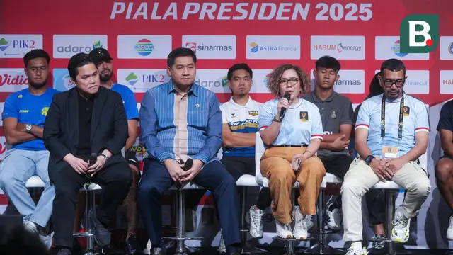 Foto: Turnamen Bergengsi Piala Presiden 2025 Siap Digelar, Perwakilan Pemain Tebar Psywar
