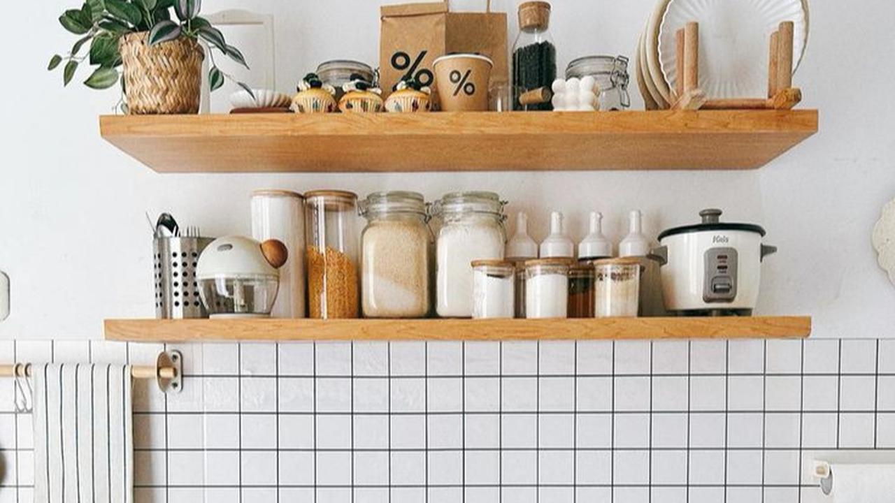 Rak Dapur Tempel Dinding