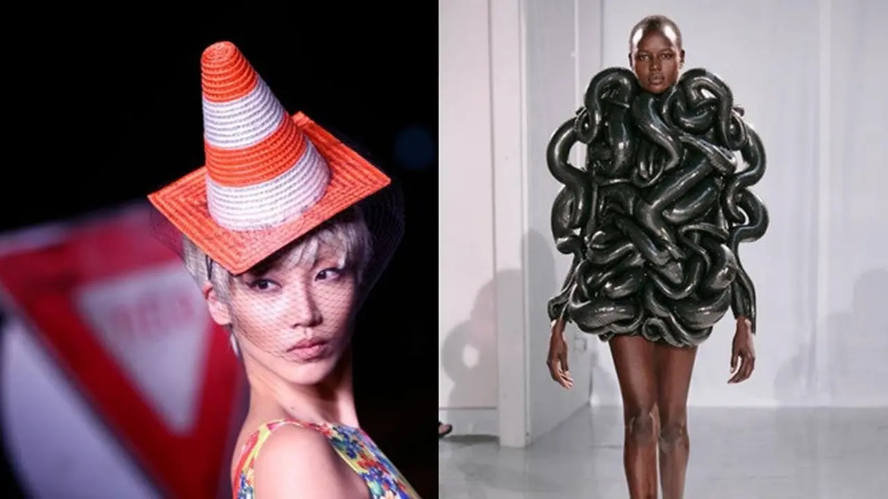 Gaya fashion nyeleneh (Sumber: Ground Zero)