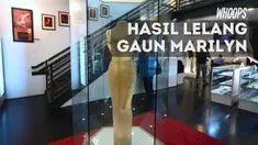 Pada lelang yang diadakan 18 November 2016, gaun tersebut terjual hingga 64 miliar rupiah.