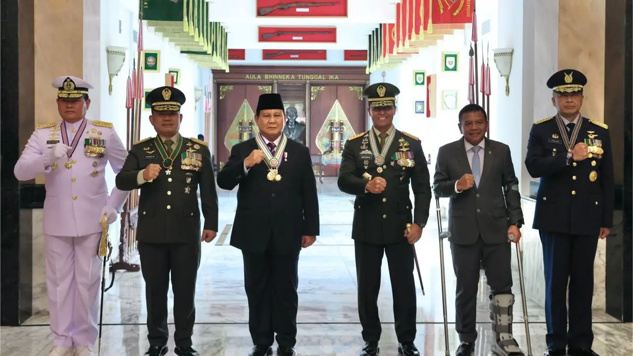Menteri Pertahanan Republik Indonesia Prabowo Subianto