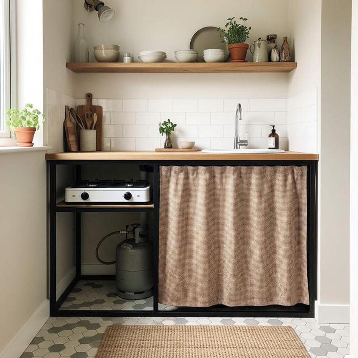 11 Ide Dapur Terbatas Tapi Rapi untuk Rumah Kontrakan, Fungsional dan Estetik Anti Ribet!