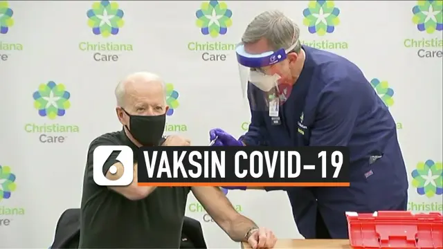 VIDEO: Joe Biden Terima Dosis Ke-2 dari Vaksin Covid-19