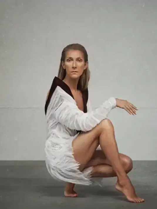 Kenakan mini dress, Celine Dion tampil layaknya model kelas dunia [@celinedion]