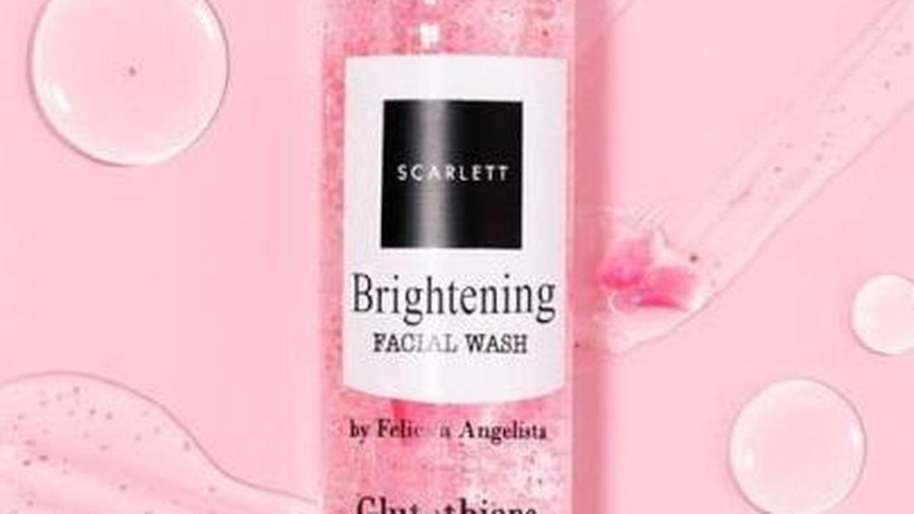6. Scarlett Whitening Brightening Facial Wash<br>