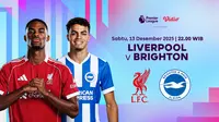 Siaran Langsung Premier League 2025/26: Liverpool vs Brighton Tayang di Vidio