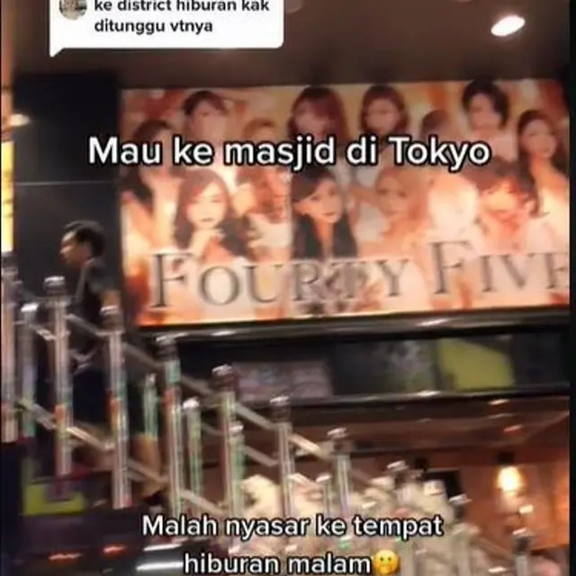 Cerita Warga Indonesia di Tokyo, Ketemu Masjid di Samping Tempat Hiburan Malam