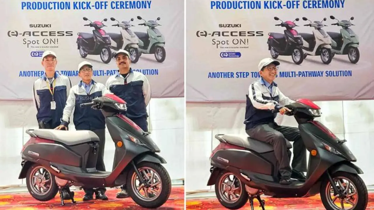 Suzuki e-Access Mulai Diproduksi, Siap Ramaikan Pasar Skuter Listrik Murah (Rushlane)
