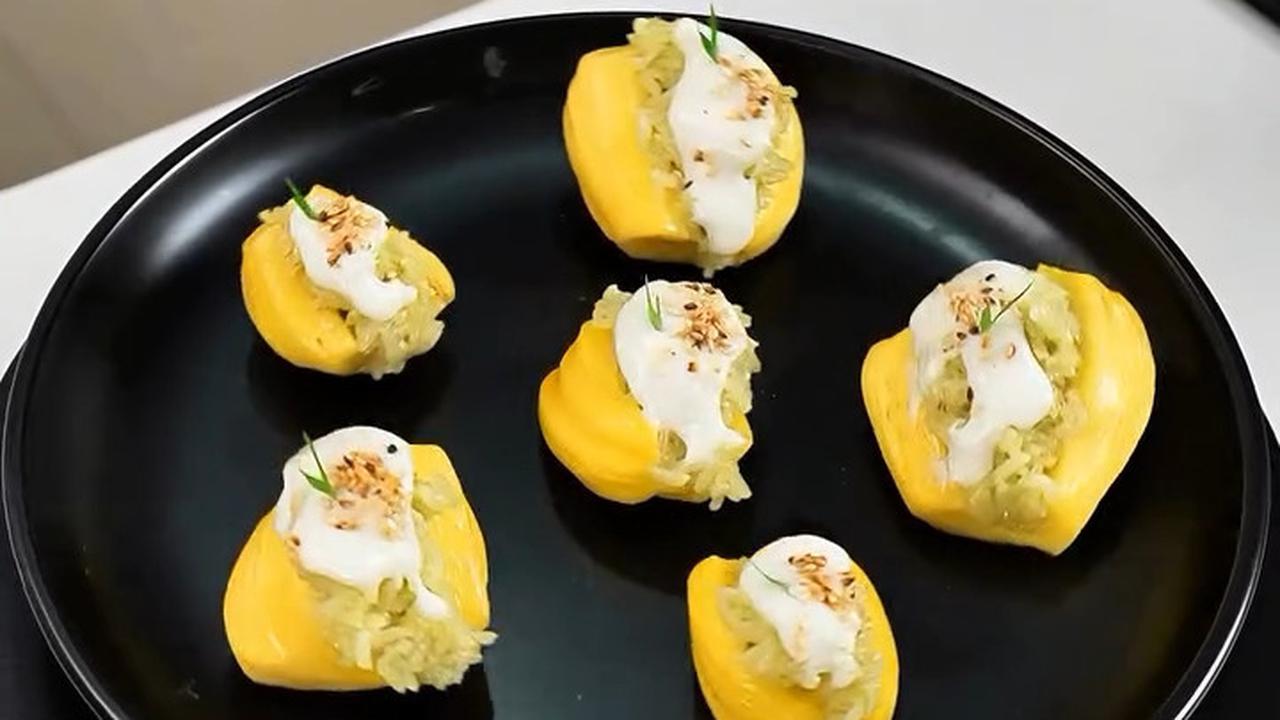 5 Potret Nicky Tirta Bikin Jackfruit Sticky Rice, Jadi Sajian untuk Buka Puasa