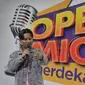 Pejabat daerah yang turut meramaikan&nbsp;Open Mic Merdeka&nbsp;tahun ini, antara lain&nbsp;Bupati Trenggalek Mochamad Nur Arifin, Staf Ahli Bidang Pembangunan, Kemasyarakatan dan SDM Kota&nbsp;Bontang&nbsp;Asdar Ibrahim yang mewakili Wali Kota Bontang Riza Indra Riadi, dan Pejabat Pelaksana Diskominfo Kabupaten Kutai Kartanegara Zainul Effendi Joesoef, yang menggantikan Wakil Bupatinya, Rendi Solihin. (Liputan6.com/ Ist)
&nbsp;